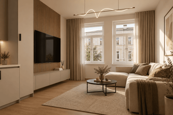 1 bedroom with open-plan kitchen flat for sale, 35 m², Grafická, Praha 1 bedroom with open-plan kitchen flat for sale, 35 m², Grafická, Praha