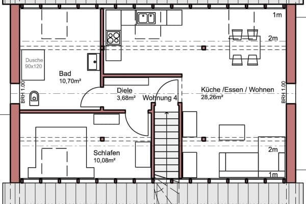 2 bedroom flat to rent, 60 m², Oberschwarzach, Bavaria 2 bedroom flat to rent, 60 m², Oberschwarzach, Bavaria