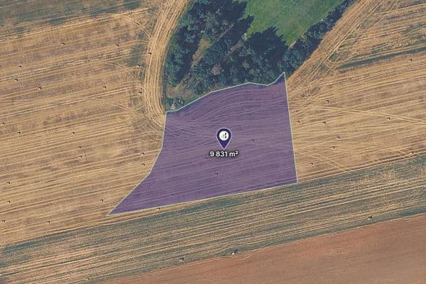 plot for sale, 3,277 m², Kvíčovice plot for sale, 3,277 m², Kvíčovice