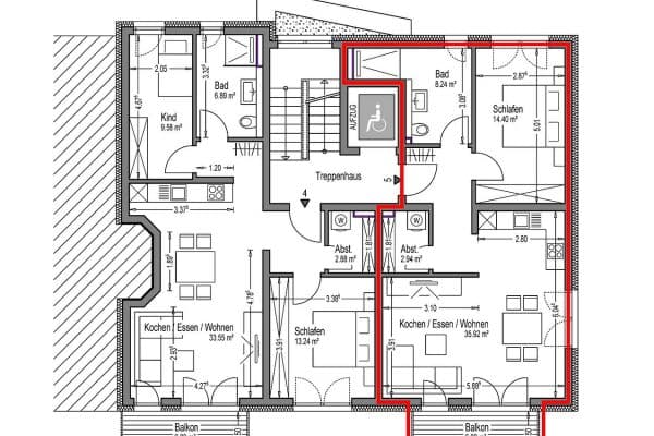 2 bedroom flat to rent, 65 m², Uferweg 8a, Gelnhausen 2 bedroom flat to rent, 65 m², Uferweg 8a, Gelnhausen