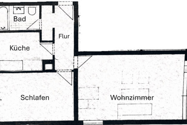 2 bedroom flat to rent, 58 m², Westerstraße 2, Lehrte 2 bedroom flat to rent, 58 m², Westerstraße 2, Lehrte