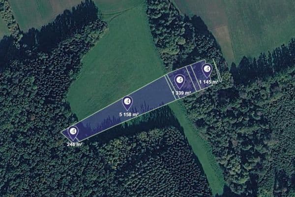 plot for sale, 2,752 m², Nezdenice plot for sale, 2,752 m², Nezdenice