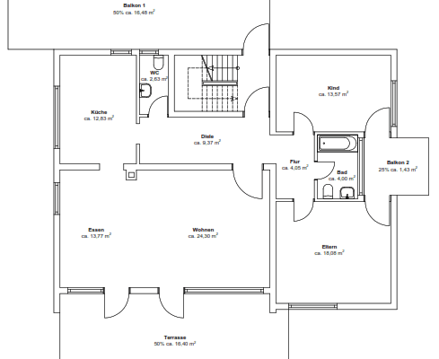 4 bedroom flat to rent, 103 m², Baden-Württemberg - Rudersberg 4 bedroom flat to rent, 103 m², Baden-Württemberg - Rudersberg