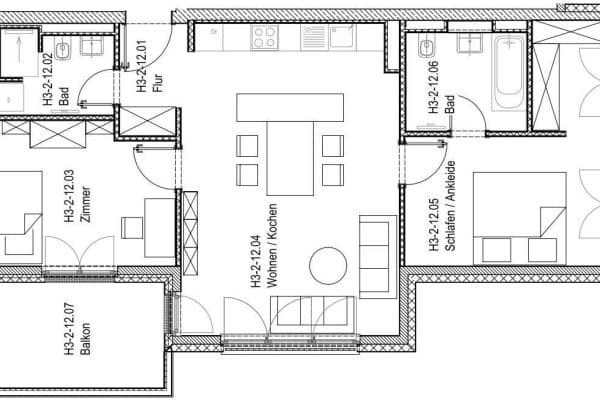 3 bedroom flat to rent, 78 m², Regener Straße 65, Berlin, Berlin 3 bedroom flat to rent, 78 m², Regener Straße 65, Berlin, Berlin