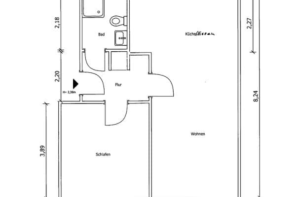 1 bedroom with open-plan kitchen flat to rent, 49 m², Marconistr. 33, Stuttgart, Baden-Württemberg 1 bedroom with open-plan kitchen flat to rent, 49 m², Marconistr. 33, Stuttgart, Baden-Württemberg