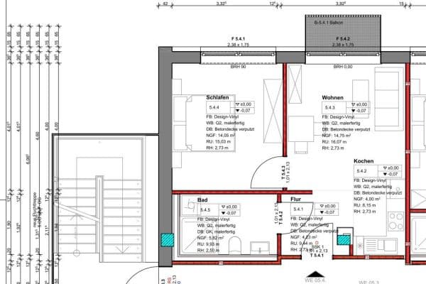 2 bedroom flat to rent, 43 m², Bahnhofplatz 1a, Hof 2 bedroom flat to rent, 43 m², Bahnhofplatz 1a, Hof