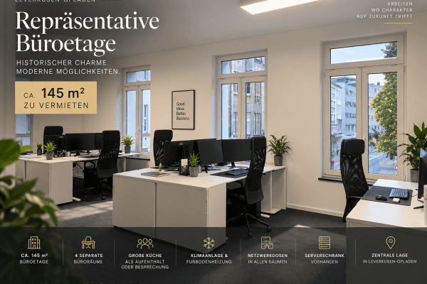 office to rent, 145 m², Leverkusen office to rent, 145 m², Leverkusen