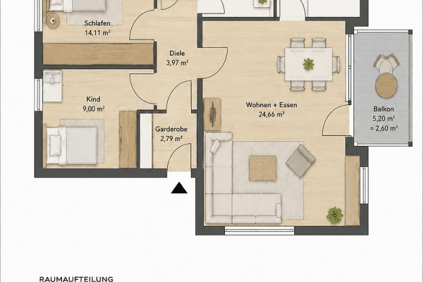 3 bedroom flat for sale, 72 m², Pfullingen 3 bedroom flat for sale, 72 m², Pfullingen