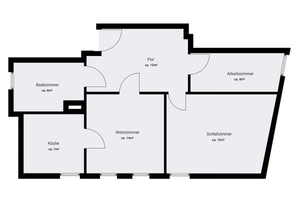 1 bedroom with open-plan kitchen flat for sale, 60 m², Lüneburg 1 bedroom with open-plan kitchen flat for sale, 60 m², Lüneburg