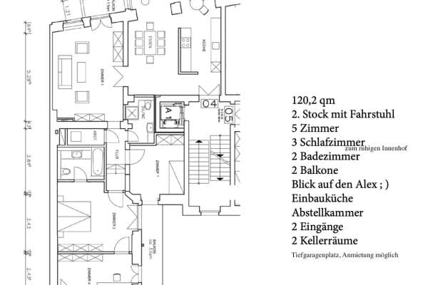 4 bedroom flat for sale, 120 m², Berlin, Berlin 4 bedroom flat for sale, 120 m², Berlin, Berlin