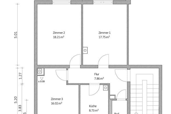 3 bedroom flat for sale, 73 m², Nürnberg, Bavaria 3 bedroom flat for sale, 73 m², Nürnberg, Bavaria