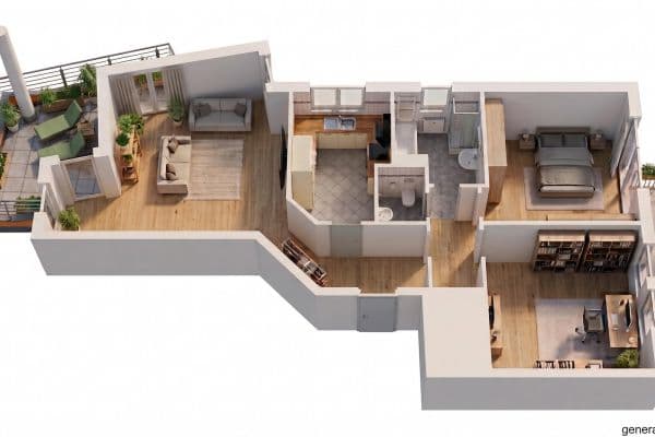 3 bedroom flat to rent, 82 m², Leipzig-Os, Saxony 3 bedroom flat to rent, 82 m², Leipzig-Os, Saxony
