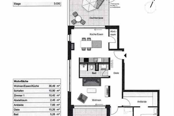 3 bedroom flat to rent, 102 m², In den Akademiegärten 3, Neuhausen auf den Fildern 3 bedroom flat to rent, 102 m², In den Akademiegärten 3, Neuhausen auf den Fildern