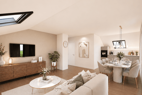 3 bedroom with open-plan kitchen flat for sale, 79 m², Roigheim 3 bedroom with open-plan kitchen flat for sale, 79 m², Roigheim