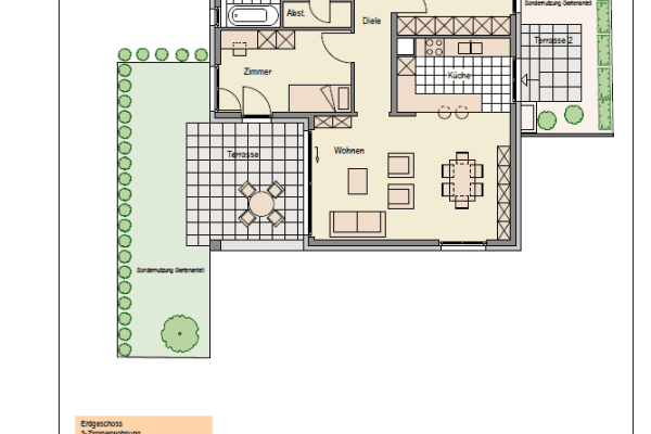 2 bedroom with open-plan kitchen flat for sale, 91 m², Ostfildern-Ruit 2 bedroom with open-plan kitchen flat for sale, 91 m², Ostfildern-Ruit