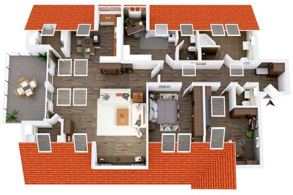 3 bedroom with open-plan kitchen flat for sale, 175 m², Erlenweg, Brunnthal /OT Faistenhaar, Bavaria 3 bedroom with open-plan kitchen flat for sale, 175 m², Erlenweg, Brunnthal /OT Faistenhaar, Bavaria
