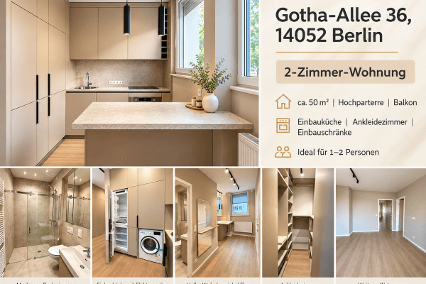 2 bedroom flat to rent, 50 m², Gotha-Allee 36, Berlin, Berlin 2 bedroom flat to rent, 50 m², Gotha-Allee 36, Berlin, Berlin