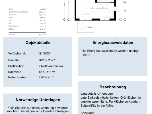 3 bedroom flat to rent, 90 m², Sinzheim 3 bedroom flat to rent, 90 m², Sinzheim