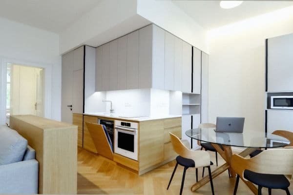 1 bedroom with open-plan kitchen flat to rent, 56 m², Na Bělidle, Prague 1 bedroom with open-plan kitchen flat to rent, 56 m², Na Bělidle, Prague