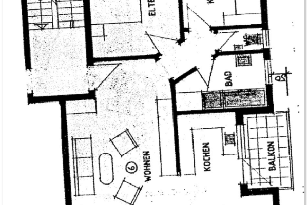 2 bedroom with open-plan kitchen flat to rent, 73 m², Buchenweg 16, Kirchberg 2 bedroom with open-plan kitchen flat to rent, 73 m², Buchenweg 16, Kirchberg