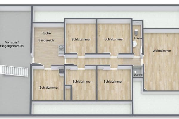 6 bedroom flat to rent, 101 m², Eckeseyer Str. 169, Hagen 6 bedroom flat to rent, 101 m², Eckeseyer Str. 169, Hagen