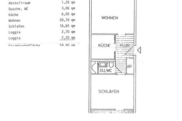 2 bedroom flat to rent, 60 m², Neckarauer Straße 199, Mannheim 2 bedroom flat to rent, 60 m², Neckarauer Straße 199, Mannheim