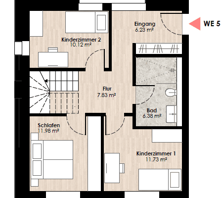 3 bedroom with open-plan kitchen flat for sale, 101 m², Lünen, North Rhine-Westphalia 3 bedroom with open-plan kitchen flat for sale, 101 m², Lünen, North Rhine-Westphalia