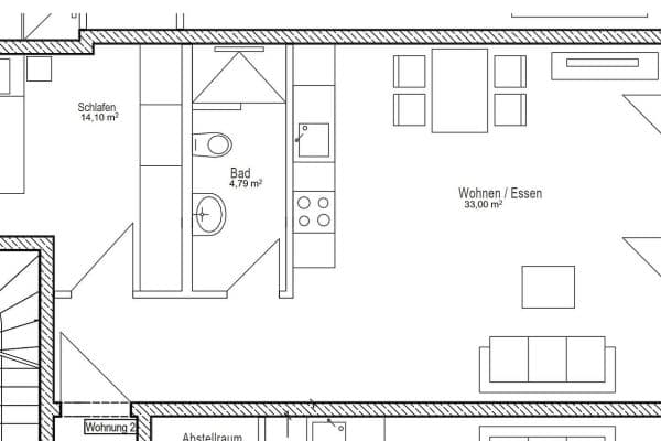 2 bedroom flat to rent, 57 m², Münchner Straße 102, Kirchseeon, Bavaria 2 bedroom flat to rent, 57 m², Münchner Straße 102, Kirchseeon, Bavaria