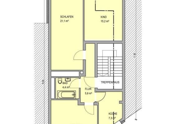 3 bedroom flat to rent, 82 m², Bonn 3 bedroom flat to rent, 82 m², Bonn
