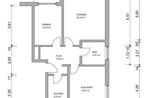 3 bedroom flat for sale, 67 m², Alexanderstraße 181b, Oldenburg, Lower Saxony 3 bedroom flat for sale, 67 m², Alexanderstraße 181b, Oldenburg, Lower Saxony