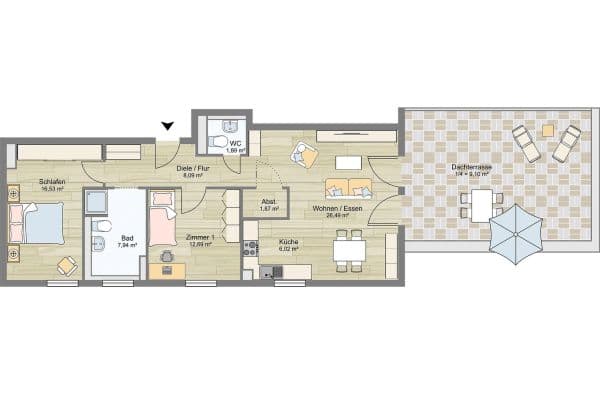 3 bedroom flat for sale, 91 m², Herrenberg 3 bedroom flat for sale, 91 m², Herrenberg