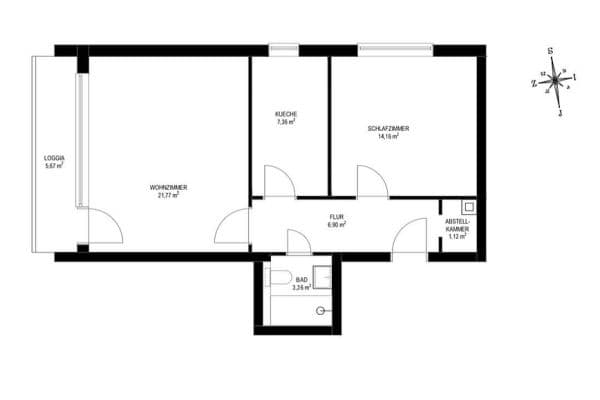 2 bedroom flat for sale, 58 m², München, Bavaria 2 bedroom flat for sale, 58 m², München, Bavaria