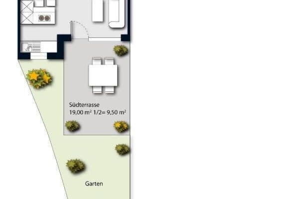1 bedroom flat to rent, 47 m², Edith-Stein-Strasse 14, Unterschleissheim, Bavaria 1 bedroom flat to rent, 47 m², Edith-Stein-Strasse 14, Unterschleissheim, Bavaria