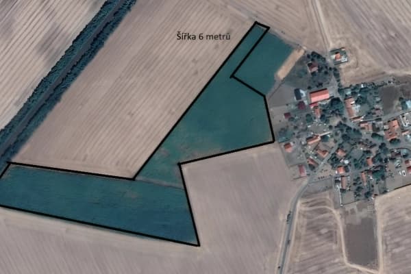 plot for sale, 95,000 m², Býkev plot for sale, 95,000 m², Býkev
