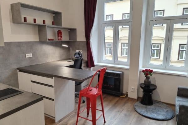 Studio flat to rent, 22 m², Milíčova, Praha Studio flat to rent, 22 m², Milíčova, Praha