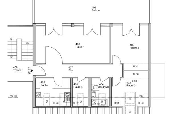 4 bedroom flat to rent, 98 m², Velten 4 bedroom flat to rent, 98 m², Velten