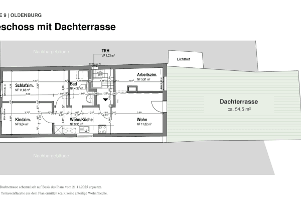 3 bedroom flat to rent, 79 m², Gaststraße 9, Oldenburg, Lower Saxony 3 bedroom flat to rent, 79 m², Gaststraße 9, Oldenburg, Lower Saxony