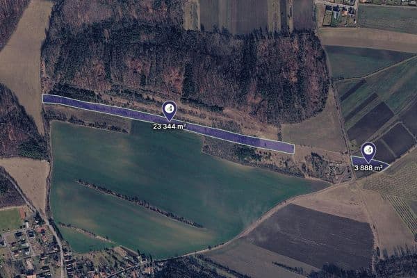 plot for sale, 29,403 m², Jeviněves plot for sale, 29,403 m², Jeviněves
