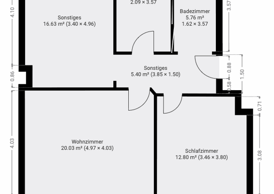 2 bedroom with open-plan kitchen flat to rent, 74 m², De-La-Chevallerie-Str. 24, Gelsenkirchen 2 bedroom with open-plan kitchen flat to rent, 74 m², De-La-Chevallerie-Str. 24, Gelsenkirchen