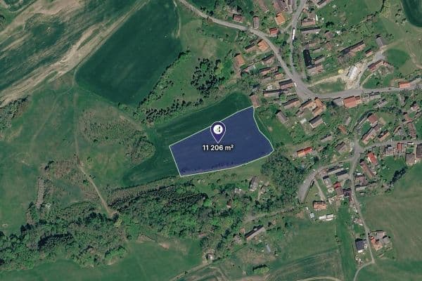 plot for sale, 103,229 m², Spálené Poříčí plot for sale, 103,229 m², Spálené Poříčí