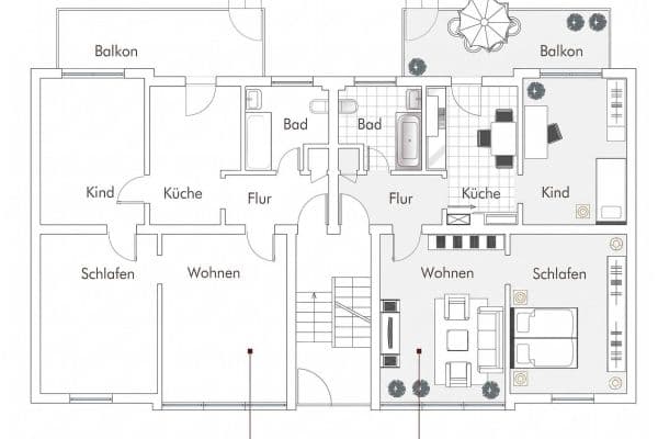 3 bedroom flat to rent, 75 m², Essen 3 bedroom flat to rent, 75 m², Essen