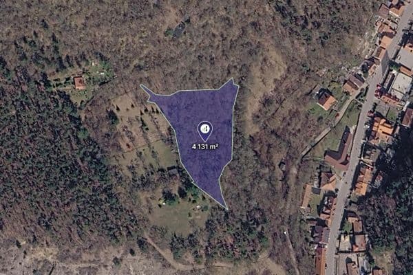 plot for sale, 4,131 m², Karlštejn plot for sale, 4,131 m², Karlštejn