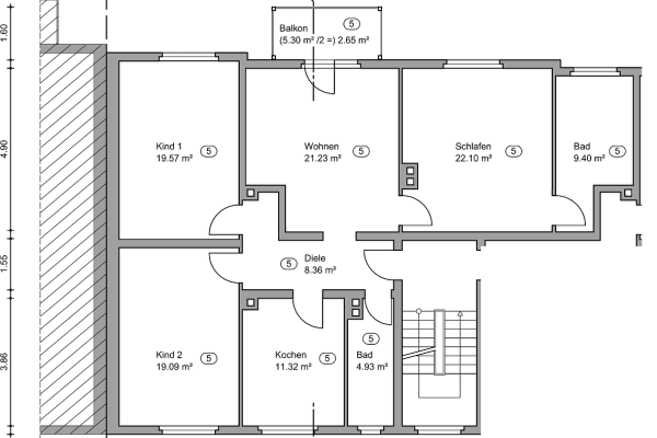 3 bedroom with open-plan kitchen flat for sale, 119 m², Essen, North Rhine-Westphalia 3 bedroom with open-plan kitchen flat for sale, 119 m², Essen, North Rhine-Westphalia