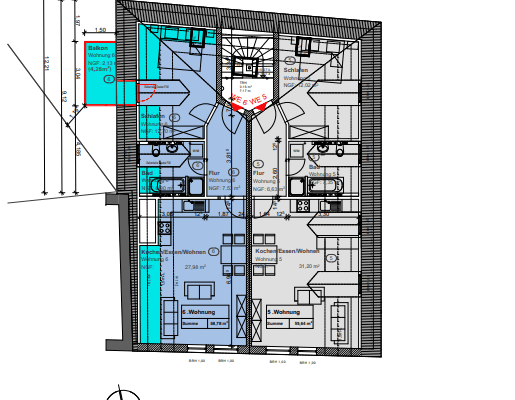 2 bedroom flat for sale, 59 m², Regensburg, Bavaria 2 bedroom flat for sale, 59 m², Regensburg, Bavaria