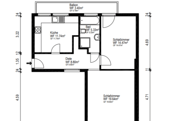 1 bedroom with open-plan kitchen flat for sale, 65 m², Düsseldorf, North Rhine-Westphalia 1 bedroom with open-plan kitchen flat for sale, 65 m², Düsseldorf, North Rhine-Westphalia