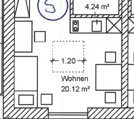 1 bedroom flat to rent, 28 m², Simmerlingweg 1, Passau, Bavaria 1 bedroom flat to rent, 28 m², Simmerlingweg 1, Passau, Bavaria