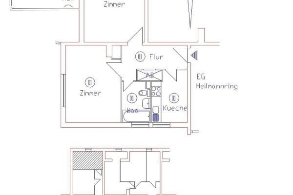 2 bedroom flat for sale, 56 m², Berlin, Berlin 2 bedroom flat for sale, 56 m², Berlin, Berlin