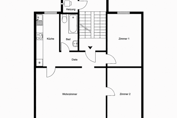 3 bedroom flat to rent, 73 m², Nützenberger Straße 217, Wuppertal, North Rhine-Westphalia 3 bedroom flat to rent, 73 m², Nützenberger Straße 217, Wuppertal, North Rhine-Westphalia