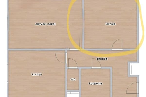 2 bedroom flat to rent, 65 m², Krčská, Praha 2 bedroom flat to rent, 65 m², Krčská, Praha