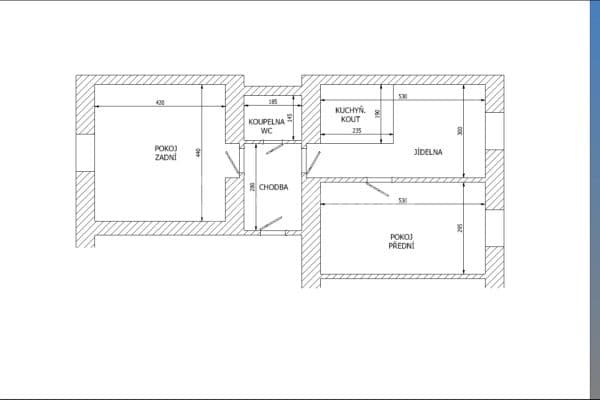 2 bedroom with open-plan kitchen flat to rent, 60 m², Spojovací, Praha 9